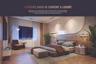 Image of 3814 Sq.ft 4 BHK Apartment / Flat for sale in R ONE Diamond Towers, Financial District, Hyderabad for Rs. 37800000