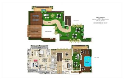 Image of 2100 Sq.ft 3 BHK Apartment / Flat for sale in Green Lotus Utsav, Gmada Aerocity, Mohali for Rs. 17000000