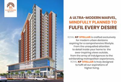Image of 1130 Sq.ft 2 BHK Apartment / Flat for sale in Royal KP Stellar, Mohammed Wadi, Pune for Rs. 6900000