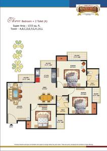 Image of 2030 Sq.ft 4 BHK Penthouse for sale in Amrapali Princely Estate, Sector 76, Noida for Rs. 20000000