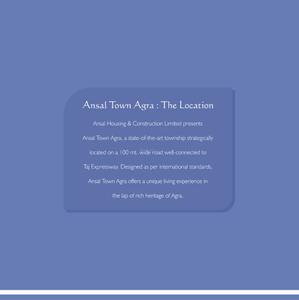 Image of 220 Sq.ft Residential Plot / Land for sale in Ansal Town Agra Phase III, Jaipuria, Agra for Rs. 10160000