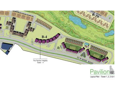Image of 4140 Sq.ft 4.5 BHK Penthouse for sale in Jaypee Pavilion Height 4, Sector 128, Noida for Rs. 65000000