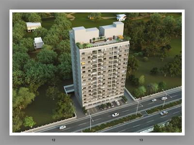 Image of 1575 Sq.ft 2 BHK Apartment / Flat for sale in Brij Iris, Kudasan, Gandhinagar for Rs. 6500000