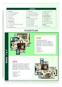 Image of 935 Sq.ft 2 BHK Apartment / Flat for sale in Mahagun Mywoods Phase 3, Noida Extension, Greater Noida for Rs. 7600000