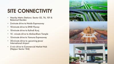 Image of 1500 Sq.ft 3 BHK Apartment / Flat for sale in Kalki Platinum Tower, Sector 104, Noida for Rs. 7451000