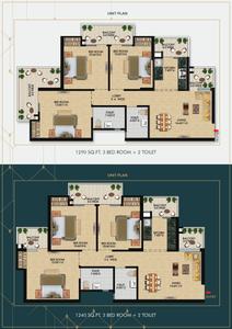 Image of 1090 Sq.ft 3 BHK Apartment / Flat for sale in Apex Aura, Noida Extension, Greater Noida for Rs. 9500000