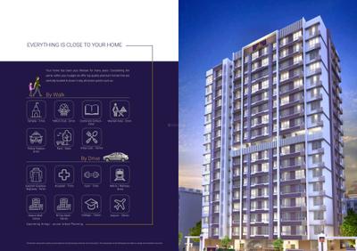 Image of 560 Sq.ft 2 BHK Apartment / Flat for sale in Mohite Anuj Aura, Ghatkopar East, Mumbai for Rs. 15000000