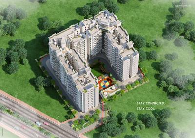 Image of 1105 Sq.ft 2 BHK Apartment / Flat for sale in H S Lagom Homes, Wakad, Pune for Rs. 9000000