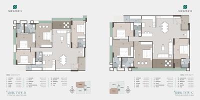 Image of 3585 Sq.ft 4 BHK Apartment / Flat for sale in Sanctum, Ambli, Ahmedabad for Rs. 33000000