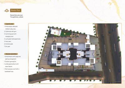 Image of 820 Sq.ft 2 BHK Apartment / Flat for sale in Essen Aishwaryam Comfort Gold, Chinchwad, Pune for Rs. 10500000