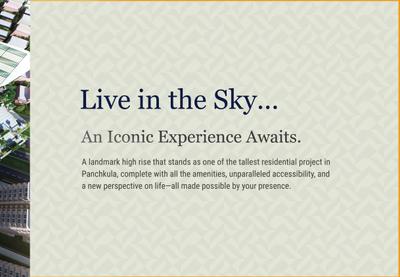 Image of 2650 Sq.ft 4 BHK Apartment / Flat for sale in Luxestates The Sky Heights, Panchkula Extension, Panchkula for Rs. 50000000