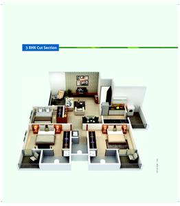 Image of 1050 Sq.ft 2 BHK Apartment / Flat for sale in Mantra Park View Phase 2, Dhayari, Pune for Rs. 6700000