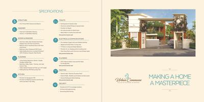Image of 2000 Sq.ft 3 BHK Villa for sale in Urban Commune, Mokila, Hyderabad for Rs. 15000000