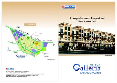 Image of 1578 Sq.ft 3 BHK Builder Floor for sale in Omaxe Galleria, Sector 14, Bahadurgarh for Rs. 9500000
