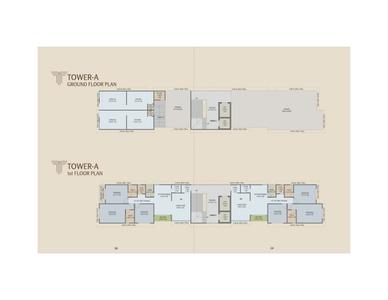 Image of 1500 Sq.ft 3 BHK Apartment / Flat for sale in Ved Trident by Courtyard, Bhayli, Vadodara for Rs. 7300000