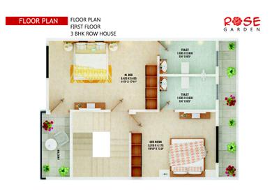 Image of 250 Sq.ft 1 RK Apartment / Flat for sale in Eden Park, Jamtha, Nagpur for Rs. 1350000