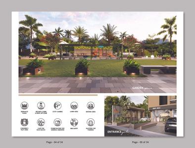 Image of 2529 Sq.ft 3 BHK Apartment / Flat for sale in Sahjanand Shreehari, Sargasan, Gandhinagar for Rs. 9000000