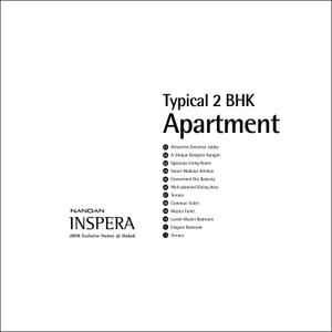 Image of 1100 Sq.ft 2 BHK Apartment / Flat for sale in Nandan Inspera, Wakad, Pune for Rs. 10900000