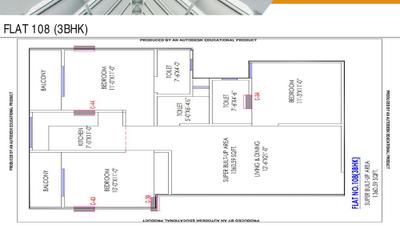 Image of 1362 Sq.ft 3 BHK Apartment / Flat for sale in Lucky Heights 3, Mansarovar Extension, Jaipur for Rs. 9500000