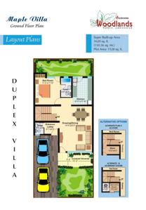 Image of 1450 Sq.ft 3 BHK Villa for sale in Ashiana Woodlands, Mango, Jamshedpur for Rs. 12500000