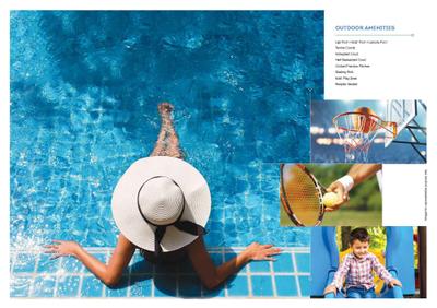 Image of 1096 Sq.ft 2 BHK Apartment / Flat for sale in Eden At Brigade Cornerstone Utopia, Varthur, Bengaluru for Rs. 16900000