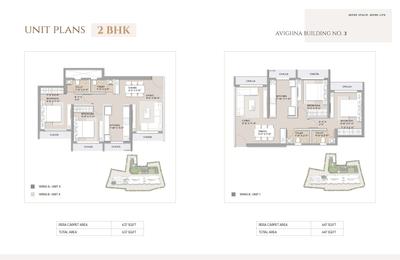 Image of 850 Sq.ft 2 BHK Apartment / Flat for sale in Chheda Avighna Building No 3, Mira Road East, Mira Bhayandar for Rs. 10599000