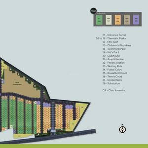 Image of 1500 Sq.ft Residential Plot / Land for sale in Vaishnavi At One Life Phase II, Yelahanka, Bengaluru for Rs. 13500000