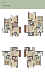 Image of 910 Sq.ft 2 BHK Apartment / Flat for sale in Lodha Eternis Serena, Andheri East, Mumbai for Rs. 23400000