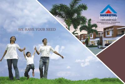 Image of 1140 Sq.ft 3 BHK Villa for sale in Sanroyal Clair City, Uliyazhathura, Thiruvananthapuram for Rs. 7000000