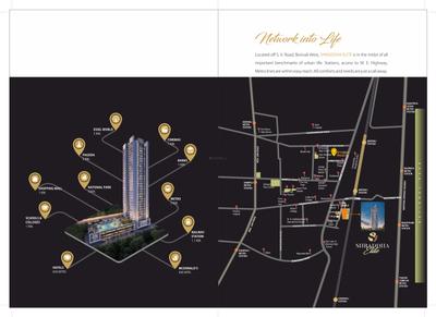 Image of 808 Sq.ft 2 BHK Apartment / Flat for sale in Shraddha Elite, Borivali West, Mumbai for Rs. 25300000