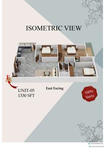 Image of 1175 Sq.ft 2 BHK Apartment / Flat for sale in Sai Temple Chimes, Banashankari, Bengaluru for Rs. 10868750