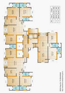 Image of 802 Sq.ft 2 BHK Apartment / Flat for sale in Chheda Palladium, Borivali West, Mumbai for Rs. 25000000