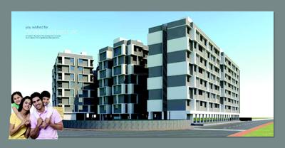 Image of 1080 Sq.ft 2 BHK Apartment / Flat for sale in Rudram Sky, Chandlodia, Ahmedabad for Rs. 4950000