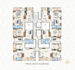 Image of 1400 Sq.ft 3 BHK Apartment / Flat for sale in 129 Riddhi Siddhi Heights, New Sneh Nagar, Nagpur for Rs. 13100000