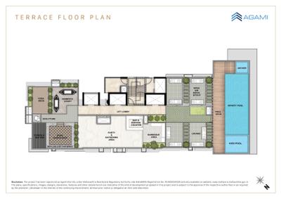 Image of 1500 Sq.ft 3 BHK Apartment / Flat for sale in Agami Eternity, Bandra East, Mumbai for Rs. 65000000