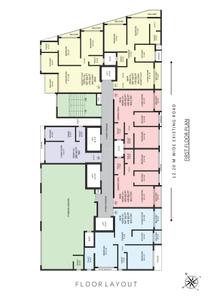 Image of 600 Sq.ft 1 BHK Apartment / Flat for sale in Shree 90 Nirvaana, Ghatkopar East, Mumbai for Rs. 9900000