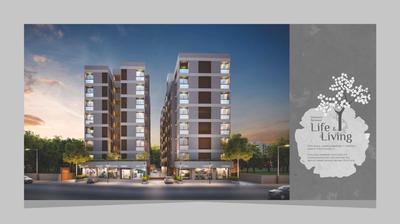 Image of 1000 Sq.ft 2 BHK Apartment / Flat for sale in Trisha Rudraksh 2, Waghodia Road, Vadodara for Rs. 3500000