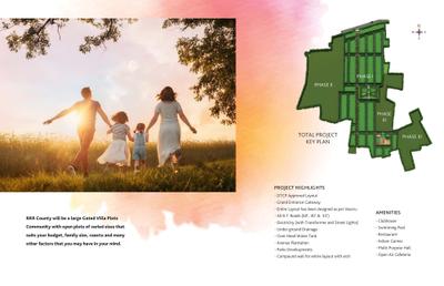 Image of 1500 Sq.ft Residential Plot / Land for sale in Bhashyam RRR County, Shankarpally, Hyderabad for Rs. 3700000