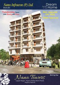 Image of 1470 Sq.ft 2 BHK Apartment / Flat for sale in Nano Tower, Argora, Ranchi for Rs. 6328500
