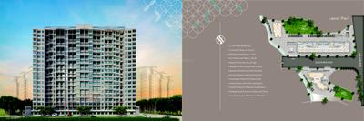 Image of 900 Sq.ft 1 BHK Apartment / Flat for sale in Happy Home Sarvoday Symphony, Thakurli, Thane for Rs. 5900000