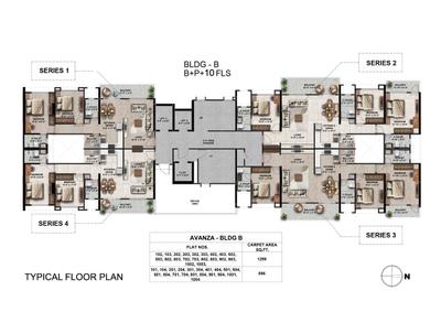 Image of 1600 Sq.ft 3 BHK Apartment / Flat for sale in Icon Avanza, Balewadi, Pune for Rs. 17000000