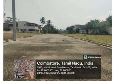Image of 1500 Sq.ft 3 BHK Villa for sale in B Sri Ganesha Garden, Madukkarai, Coimbatore for Rs. 8500000