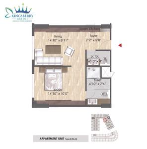 Image of 2775 Sq.ft 4 BHK Apartment / Flat for sale in Sikka Kingsberry Greens Service Apartment, Sahastradhara, Dehradun for Rs. 19742500
