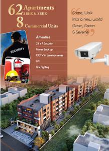 Image of 970 Sq.ft 3 BHK Apartment / Flat for sale in SBM Fressia Enclave, Champasari, Siliguri for Rs. 3657600