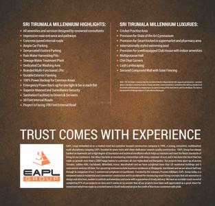 EAPL Sri Tirumala Millennium Phase II Brochure 17