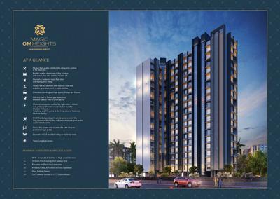 Image of 610 Sq.ft 1 BHK Apartment / Flat for sale in Magic Om Heights, Bhayandar West, Mira Bhayandar for Rs. 5500000