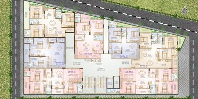 Image of 1836 Sq.ft 3 BHK Apartment / Flat for sale in Jupiter Plaza, Manva Kheda, Udaipur for Rs. 8000000