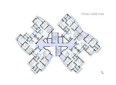 Image of 1410 Sq.ft 3 BHK Apartment / Flat for sale in Vijay Nakshatra, Hiranandani Estate, Thane for Rs. 15500000