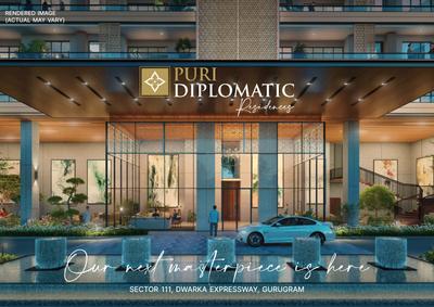 Image of 2950 Sq.ft 4 BHK Apartment / Flat for sale in Puri Diplomatic Residences, Sector 111, Gurgaon for Rs. 46000000