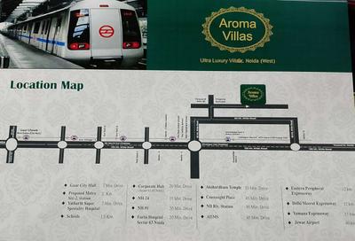 Image of 1700 Sq.ft 3 BHK Villa for sale in Shri Aroma Villas 2, Noida Extension, Greater Noida for Rs. 8800000